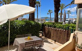 Les Palmiers Studio spacieux vue mer Terrasse&Parking